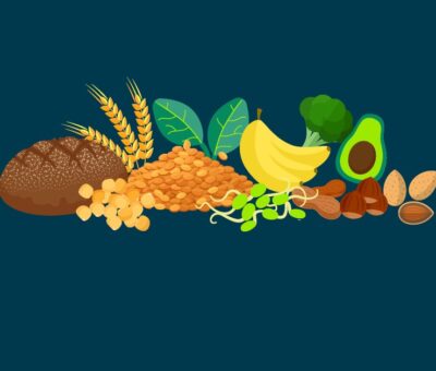 verschiedene vegane Lebensmittel