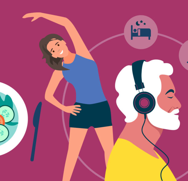 Grafische Darstellung zum Thema Longevity
